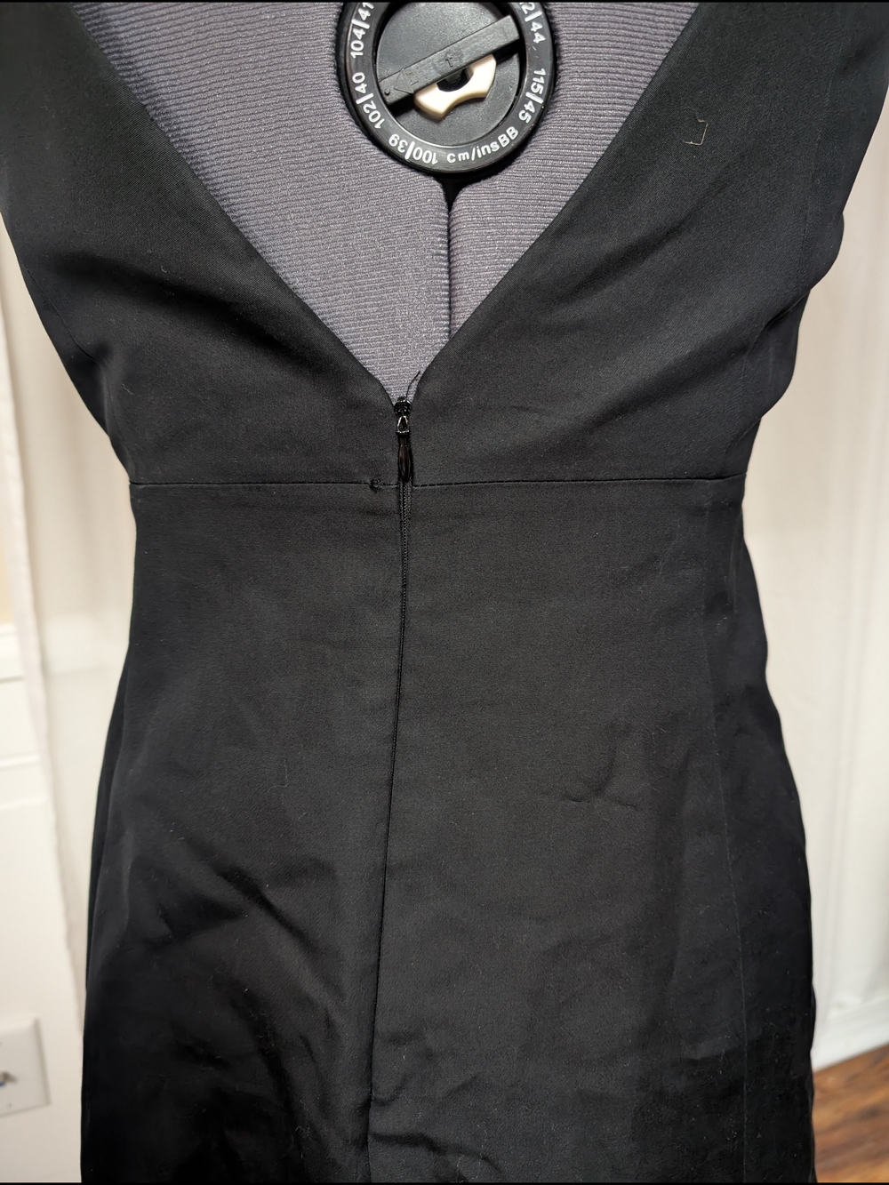 J. Crew Black Sleeveless Midi Dress - Picture 5 of 6